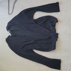 BDG Slouchy Cardigan Heather Black M